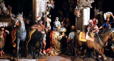 La crèche ou presépio de l'artiste Machado de Castro se trouve toujours à la Basilique Estrela. Une ouevre monumentale du XVIIIe siécle très appréciée des Lisboètes