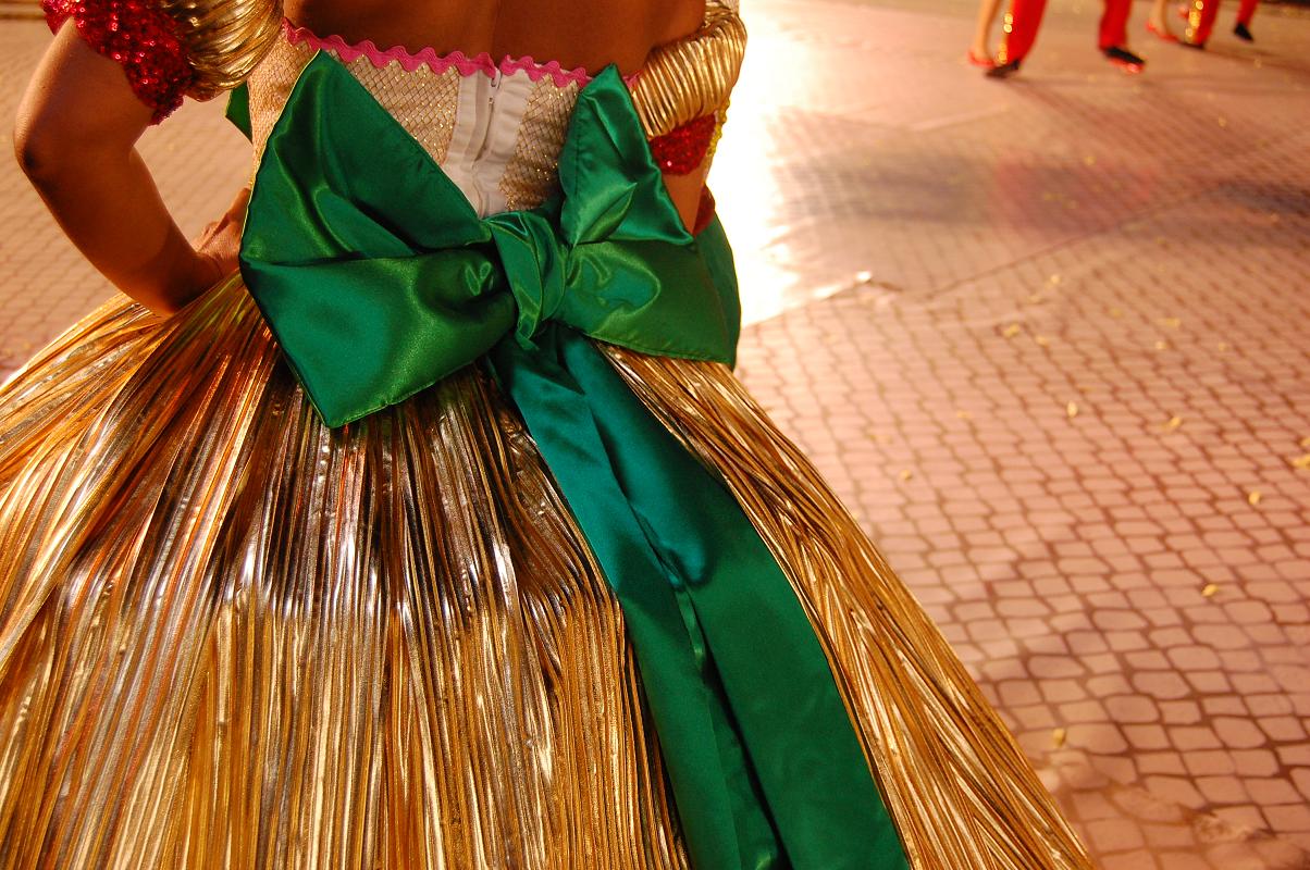 le concours prend en compte les costumes des marches