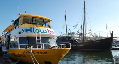 une priomenade de 1h30 sur le Tage ábord du Princesa do Tejo
