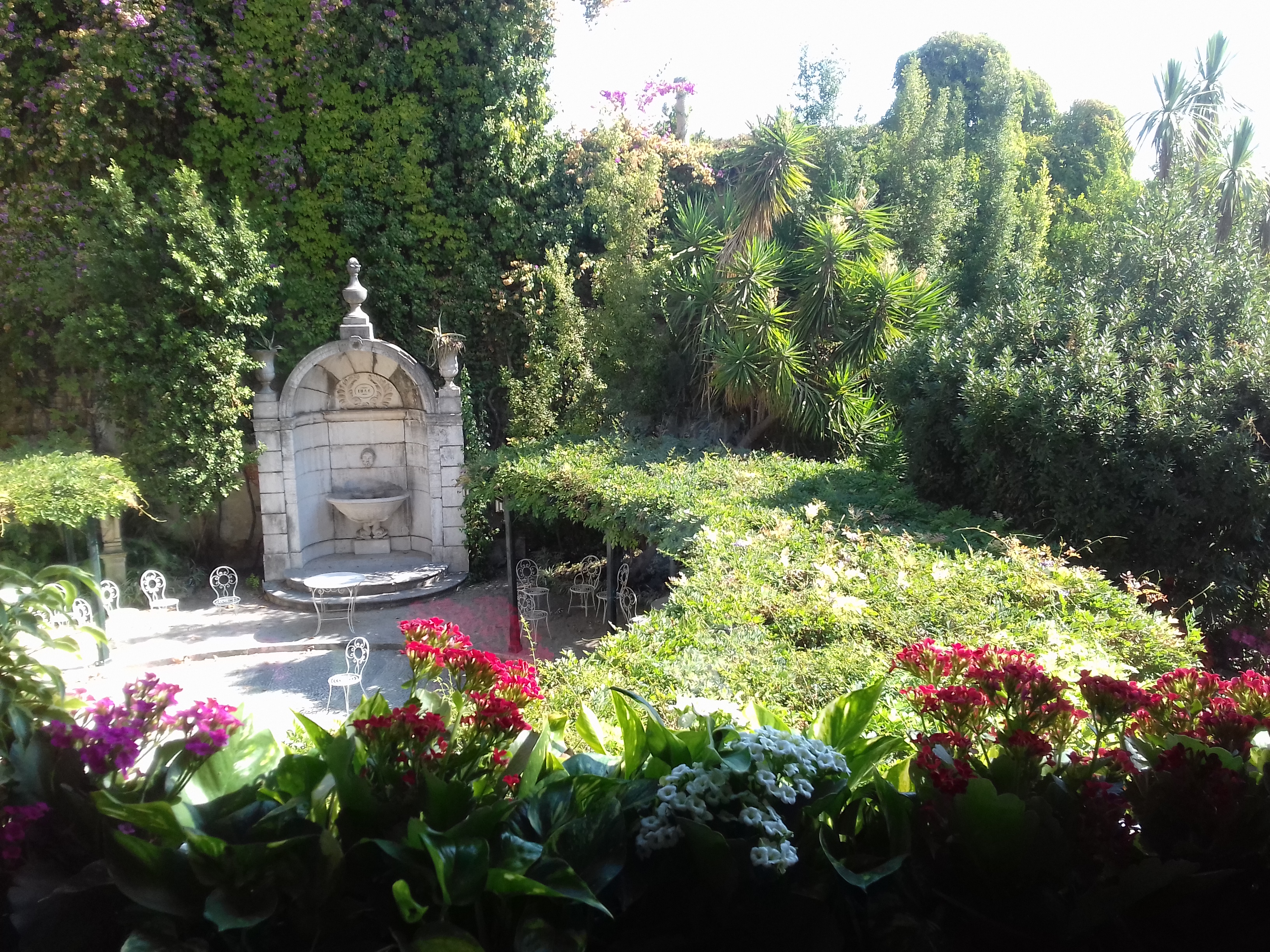jardin du palais du grémio Literario