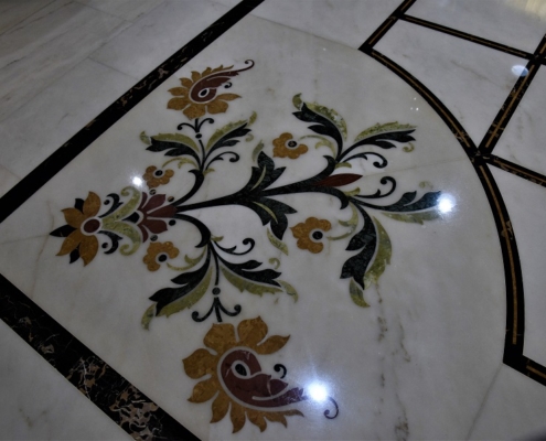 marbre au sol de l'hôtel Marmoris vila viçosa Portugal