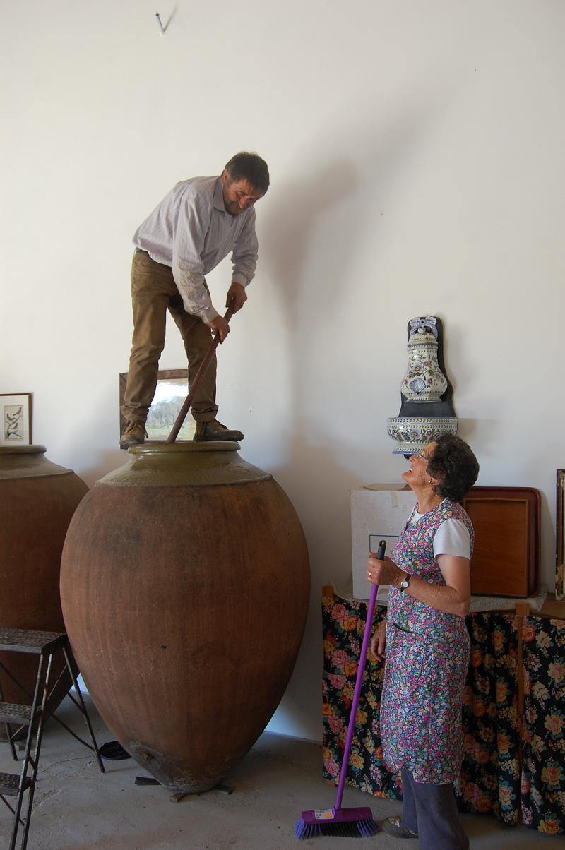 vin fait avec la méthode de la talha