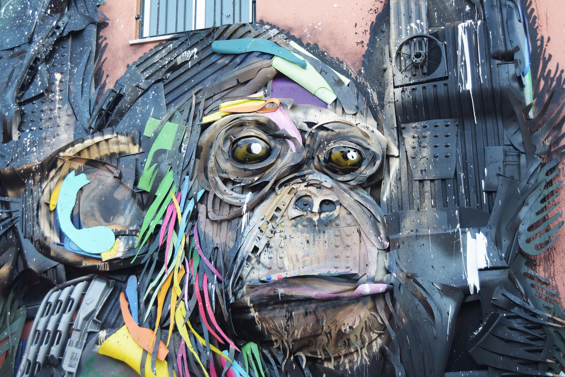 lisbonne street art Bordalo II