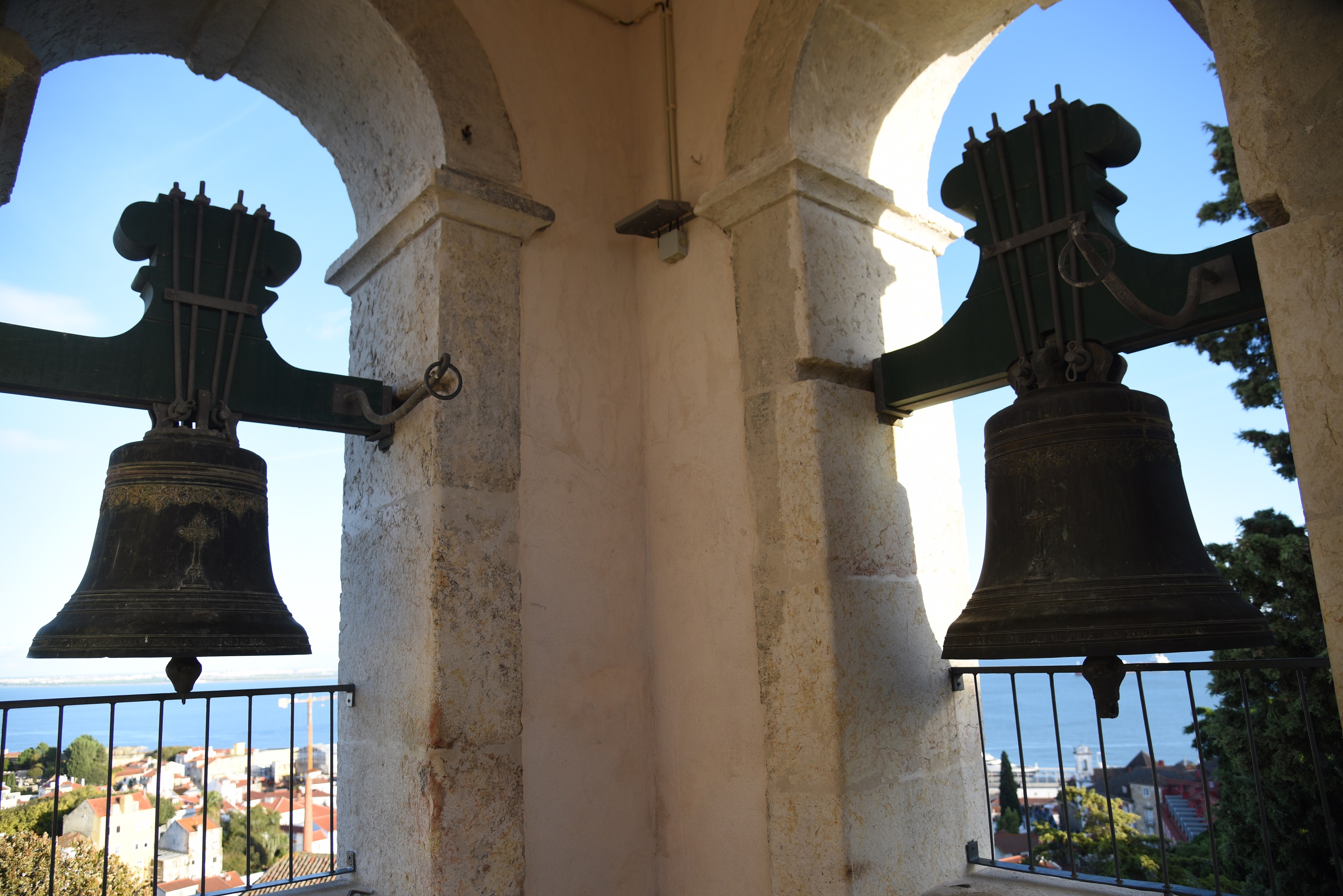 depuis la tour de l'église de Santa Cruz
