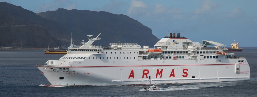 Ferry entr el'espagne, le Portugal et Madère