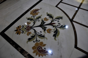 marbre au sol de l'hôtel Marmoris vila viçosa Portugal