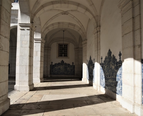 le monastère de St Vincent hors les murs de Lisbonne