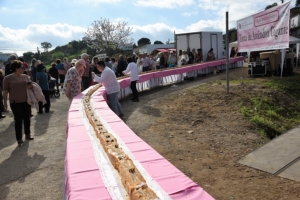 Alta Mora en Algarve un roulé aux amandes de 40 métres d elong