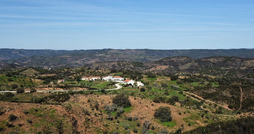 paysage typique d'Algarve