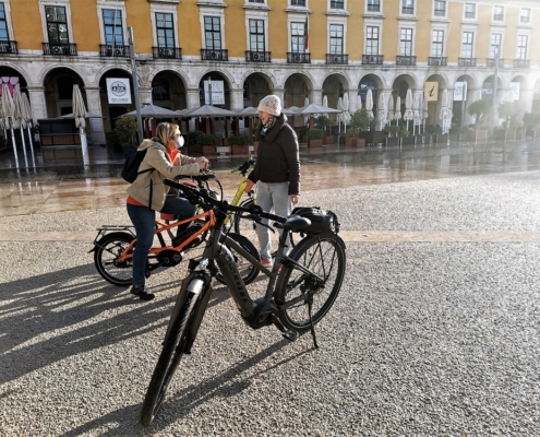 bicyclette à Lisbonne