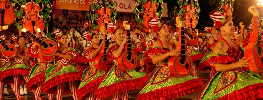 Festival in june in Lisbon